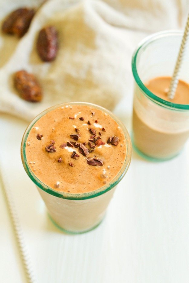 Cold-Brew-Mocha-Smoothie - EATING BIRD FOOD - 10 Best Coffee Smoothie Recipes - 10