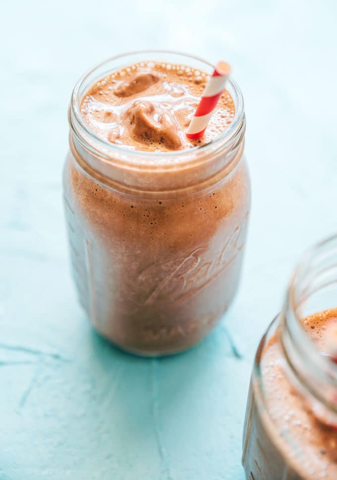 Tofu-Mocha-Frappuccino- LIVE EAT LEARN - 10 Best Coffee Smoothie Recipes - 11